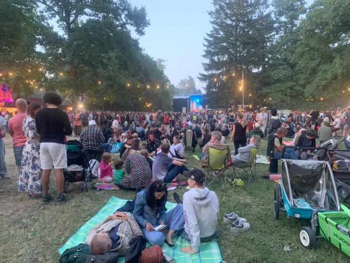 Eröffnung im Heinepark
