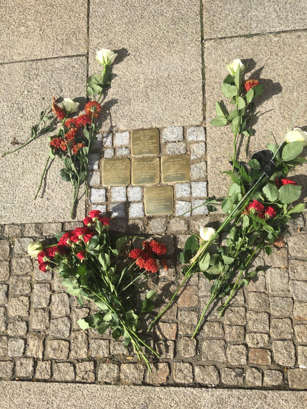 Familie STEINITZ - Stolpersteine Markt12, Gera